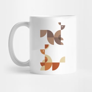 Quadrant Squirrel and Kangaroo Mug